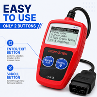 Escáner OBD2 MS309, Herramienta de Diagnóstico para Autos, Lector de Códigos de Error del Motor, Herramienta de Escaneo Automático, Detector de Errores de Vehículos, Lector de Códigos DTC
