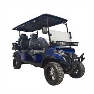 Flexible Customized 3-4 Seats 7.5KW Lithium Battery Smart Electric <b>Golf</b> Cart with 30-50Km/h Speed and 90km Range - Product Image 1