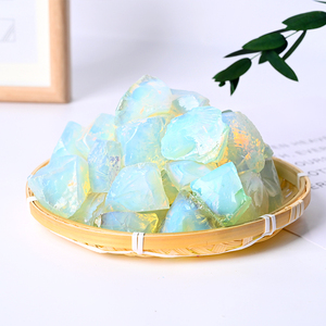 Wholesale Bulk Raw Stone Blocks High-quality Quartz Mineral Specimens Opal Crystal Stones for <b>Aquarium</b> Decoration - Product Image 1