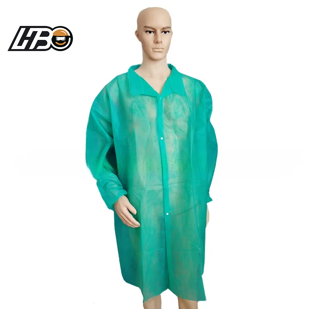 Green Lab Coats Durable, Disposal, and OEM Available
