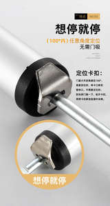 Ferme-porte pneumatique hydraulique silencieux avec amortisseur réglable pour appartements, cuisines, salons, hôtels - Durable et facile à installer - Product Image 4