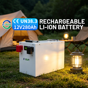 Литий-железо-фосфатный аккумулятор E-Sun 12.8В 280Ач 3.6кВтч, класс А, новый, премиум-качество, для домашней системы накопления энергии - Product Image 5