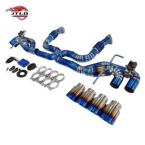 <span class=keywords><strong>Para</strong></span> Chevrolet Corvette C8 Z06 sistema de escape titanio Valvetronic Catback silenciador consejos - Product Image 5