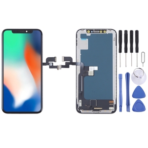 Écran LCD OLED souple de vente chaude pour <span class=keywords><strong>iPhone</strong></span> <span class=keywords><strong>X</strong></span> avec assemblage complet du numériseur - Product Image 1