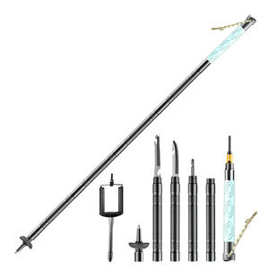 Bâtons de randonnée Yuantu en alliage d'aluminium pliables multifonctions G02-BB, équipement de trekking en plein air - Product Image 4