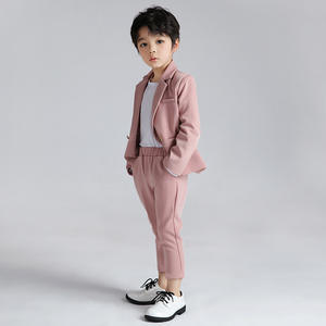 Conjunto <span class=keywords><strong>de</strong></span> Traje <span class=keywords><strong>de</strong></span> Verano <span class=keywords><strong>para</strong></span> Niños, Traje <span class=keywords><strong>de</strong></span> 2 Piezas <span class=keywords><strong>de</strong></span> Color Sólido <span class=keywords><strong>para</strong></span> Niños - Product Image 2