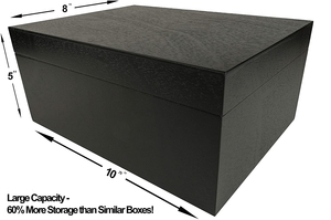 Caja grande <span class=keywords><strong>de</strong></span> <span class=keywords><strong>madera</strong></span> con tapa abatible-caja <span class=keywords><strong>de</strong></span> almacenamiento <span class=keywords><strong>de</strong></span> <span class=keywords><strong>madera</strong></span> <span class=keywords><strong>de</strong></span> alijo negro-<span class=keywords><strong>cajas</strong></span> decorativas con tapas - Product Image 4