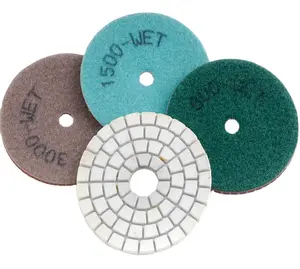 Dia:4''/100mm Dry polishing pad for granite and marble polishing-high quality pads