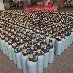 Meilleure vente 2L 3L 3.4L 4L 5L 8L 10L 13.4L 15L haute pression vide sans soudure oxygène Argon acétylène CO2 N2 <span class=keywords><strong>bouteille</strong></span> de réservoir cylindrique - Product Image 4