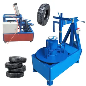 Truck tire sidewall cutter used tire cutting machine for sale