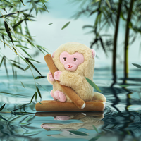 Peluches de Mono Realistas Personalizados, Fabricación Profesional OEM ODM, Algodón PP, CE CPC, para Regalos y Souvenirs de Zoológicos