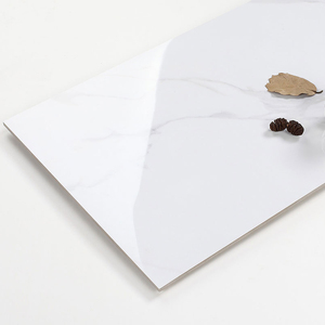 Azulejos de Pared de Cerámica Esmaltada con Aspecto de Mármol Blanco Brillante de 40x80cm, Diseño Elegante y Contemporáneo para Baño y <span class=keywords><strong>Cocina</strong></span>, 400x800mm - Product Image 3