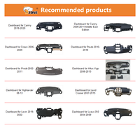 Prix d'usine Fit Jeep Compass 2017-2021 Kits de pièces ABS voiture Auto tableau de bord couvercle de tableau de bord accessoires intérieurs Oem 609634800