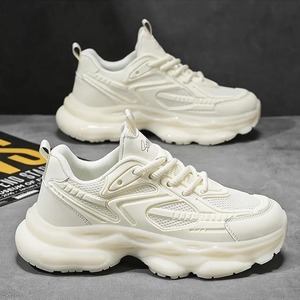 Nouvelle Tendance Printemps-Été 2026 : Chaussures de Sport à Semelle Épaisse pour Hommes, Rehaussantes et Décontractées à la Mode - Product Image 1