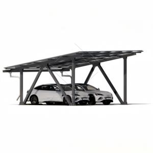 Quick-Install Anodized Aluminum Solar Carport Mounting System 10-Year Warranty CE Certified for Commercial Waterproof PV - Product Image 4