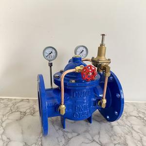 Réduction de pression hydraulique précise et économie d'énergie, vanne de réduction et de stabilisation de pression d'eau pilotée par pilote 200X - Product Image 3