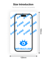 Film protecteur d'écran en hydrogel TPU souple anti-lumière bleue OEM pour machine de découpe de films de protection