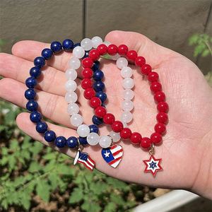 Natural Stone <b>Bracelet</b> Colorful Glass Beaded Abundance Mindset Seamless Private Label Jewelry SKU Labeling Service - Product Image 3