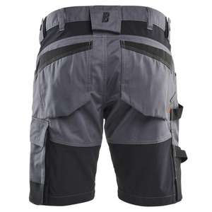 BLAKLADER - 175318329600C44 Craftsman <b>shorts</b> stretch Mid grey - EAN 7330509924884 WORK <b>TROUSERS</b> WORK <b>SHORTS</b> - Product Image 2