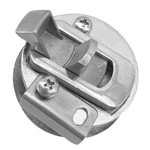 Stainless Steel Round Floor <b>Lock</b> <b>Latch</b> For Marine Boat Hardware Replacement Repair - Product Image 4