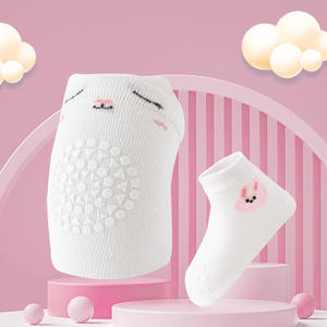 Ensemble de genouillères antidérapantes antibactériennes pour enfants d'automne, chaussettes pour bébés rampants - Product Image 6