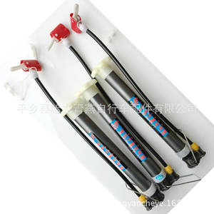 Pompe à vélo mini portable haute pression avec adaptateur de valve pour équipement de cyclisme - Product Image 3