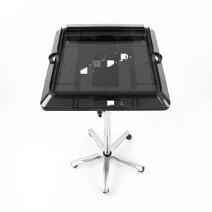 Chariot de Salon de Beauté Mobile en Acier Inoxydable pour Extensions de Cheveux ITip, <span class=keywords><strong>Outils</strong></span> de <span class=keywords><strong>Coiffure</strong></span> Réglables – Offre Spéciale - Product Image 4
