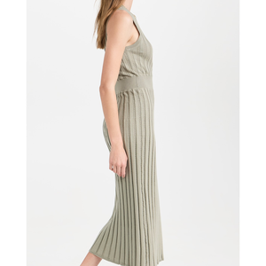 Premier femmes <span class=keywords><strong>gothique</strong></span> <span class=keywords><strong>robe</strong></span> moulante sans manches genou longueur laine jupe côtelé tricoté col rond solide printemps femmes <span class=keywords><strong>robe</strong></span> <span class=keywords><strong>pull</strong></span> - Product Image 3