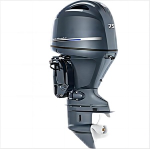 Moteur de bateau authentique de marque japonaise 2 temps E75BMHDL 75 CV - Product Image 2