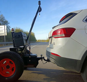 Chariot à trois roues à cadre en acier électrique à haute capacité de charge pour le déplacement de véhicules, la logistique d'entrepôt et la manutention - Product Image 5