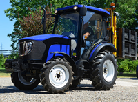 Tracteur compact Pro TB504 50HP 4x4 pour la plantation en verger et la gestion des vignobles