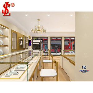 Muebles de tienda de joyería de gama alta Exhibición de joyería <span class=keywords><strong>Pandora</strong></span> para diseño de joyería Gabinete de exhibición de acero inoxidable - Product Image 6