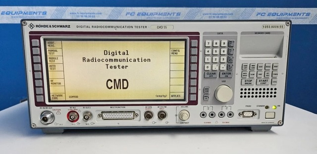 1pcs Used R&S Rohde And Schwarz CMD55 Digital Radiocommunication Tester + Options
