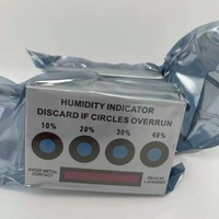 Carte indicatrice d'humidité 10-40% 4 points, changement de couleur bleu à rose pour rappel, électronique PCB, prévention des dommages liés à l'humidité, OEM