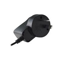 Alimentation électrique régulée AC/DC OEM ODM CE RoHS 5V 1.2A 6W en matériau PC avec prises EU/AU/US/UK pour bande lumineuse LED de table et de musique
