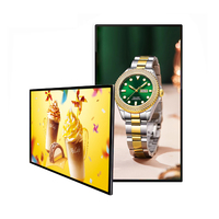 Affichage numérique mural 75 pouces et écrans 4K, moniteur LED intérieur, écran d'affichage Android, lecteur publicitaire commercial