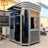 Cabine de sécurité robuste, résistante à la chaleur, isolée, portable et modulaire pour sites pétroliers, gazières et désertiques