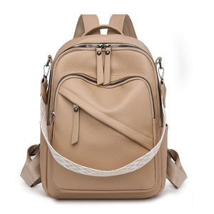 2025 nouveau Style mode femmes grande capacité loisirs sac à dos à la mode tempérament transfrontalier fabricant livraison en gros - Product Image 1