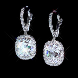 Elegant Sparkling Drop <b>Earrings</b> for Women Formal Party Commuter <b>Dangle</b> Ear Jewelry - Product Image 1