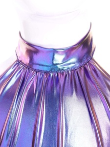 Vestido Metálico Brillante para Niñas de 6 a 16 Años, Vestido Tubo con Lentejuelas y Borlas para Baile, Prácticas, Graduaciones, Actuaciones en Escenario y Fiestas - Product Image 3