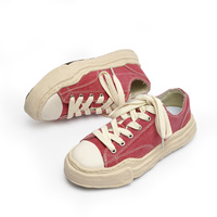 Chaussures de marche décontractées unisexes personnalisées en gros, à semelle épaisse, rehaussantes, en toile, avec semelle extérieure en caoutchouc, confortables et légères