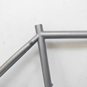 Cadre de vélo de route de course en alliage de titane léger Waltly avec axe traversant, montage standard, frein à disque - Product Image 4