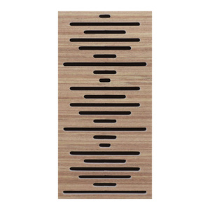 Panneau acoustique insonorisant imperméable brun, panneau mural auto-adhésif avec <span class=keywords><strong>mousse</strong></span> en fibre de <span class=keywords><strong>polyester</strong></span> pour studio d'enregistrement - Product Image 4