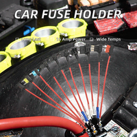 Andufuse Fusible de voiture 6 mm 25 kA Suzuki Swift 2008 Mitsubishi Great Wall Doosan Testeur de boîte à fusibles ANL MIDI Komatsu Porte-fusible AC