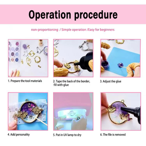 ชุดเรซิ่นคุณภาพสูง เรซิ่น UV ใสแข็งแรง 200 กรัม พร้อมหลอดไฟยูวี - Product Image 5