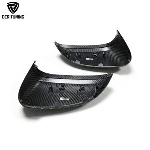 Carcasa de Espejo Retrovisor de Fibra de Carbono Seca <span class=keywords><strong>A4</strong></span>, Reemplazo de la Carcasa Original para Audi A5/S5 RS5 <span class=keywords><strong>A4</strong></span>/S4 RS4 B9 2016+, Carcasa para Espejo Retrovisor Lateral 2016-2024 - Product Image 4