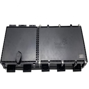 Indonesia <span class=keywords><strong>Telcom</strong></span> FTTH PON Boîte de terminaison et de distribution de fibre extérieure à 16 ports avec fermeture d'épissure en ligne 2-en-2 (ODF) - Product Image 1