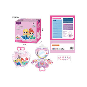Maleta de <span class=keywords><strong>Maquillaje</strong></span> de Plástico con Luces de Princesa, Set de <span class=keywords><strong>Maquillaje</strong></span> Infantil, Juguete Unisex - Product Image 4