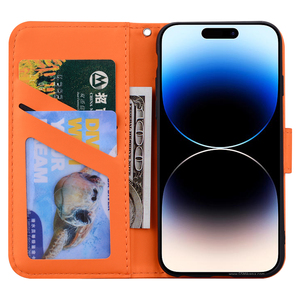 เคสโทรศัพท์หนังลายการ์ตูนกบสุดน่ารัก, ช่องใส่บัตรและฝาปิดแบบมีขาตั้ง, กระเป๋าใส่โทรศัพท์กันกระแทกสำหรับเคส<span class=keywords><strong>ไอ</strong></span><span class=keywords><strong>โฟน</strong></span> <span class=keywords><strong>8</strong></span> - Product Image 4