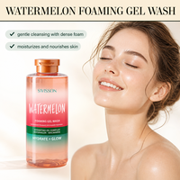 Gel Douche Nettoyant Moussant à la Pastèque Hydratant et Hydratant avec Niacinamide pour une Peau Éclatante (MSDS)